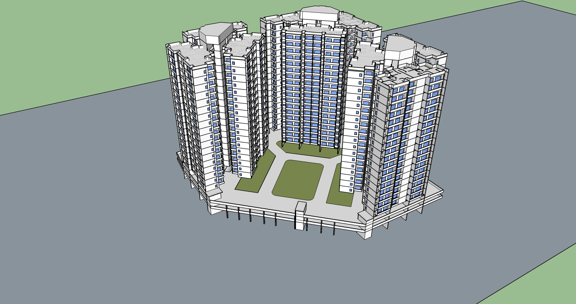 HPCL Township residential masterplan