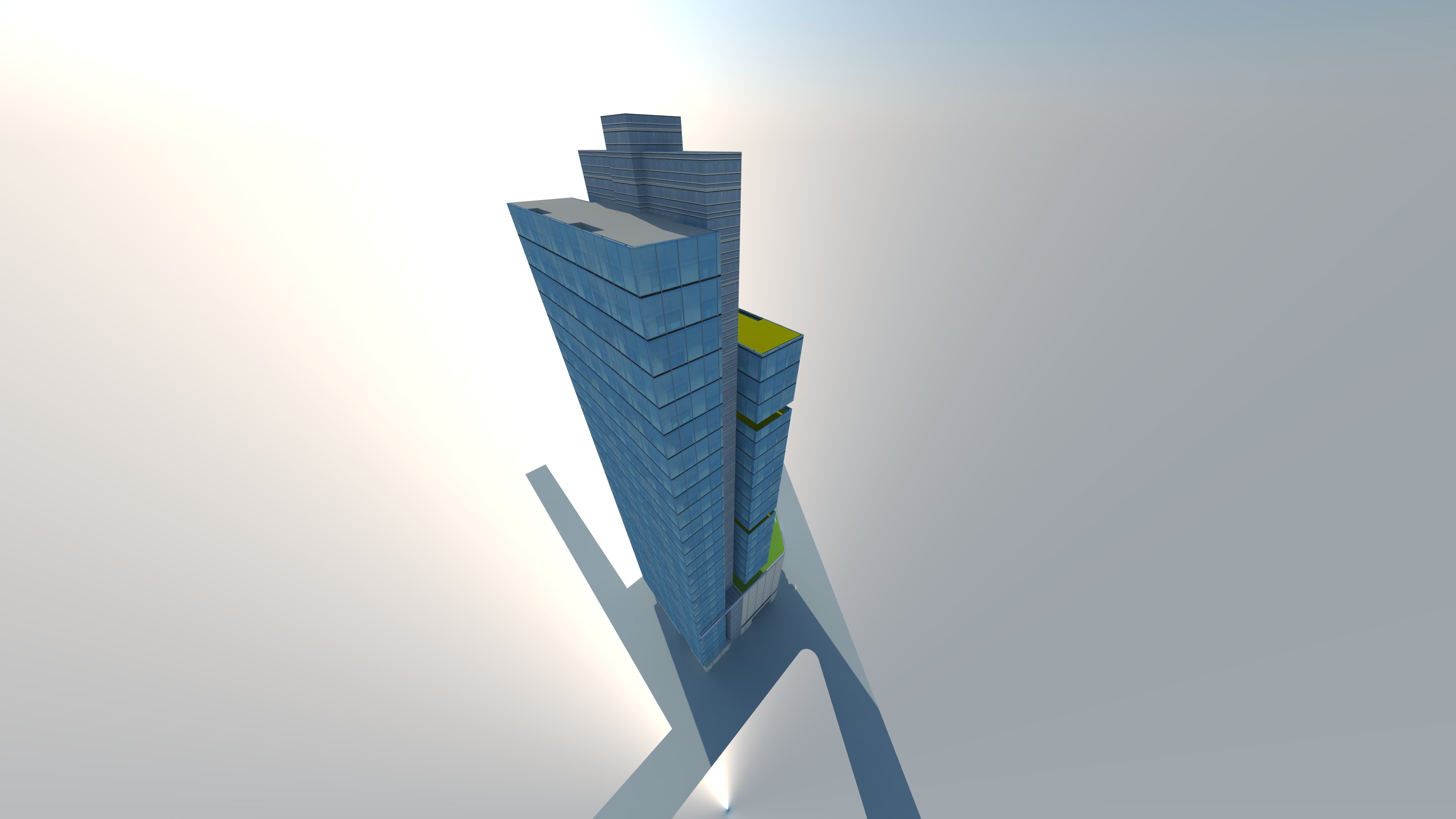 One Colaba tower concept model
